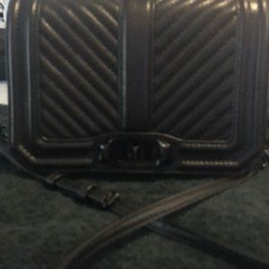 Rebecca minkoff black shoulder bag